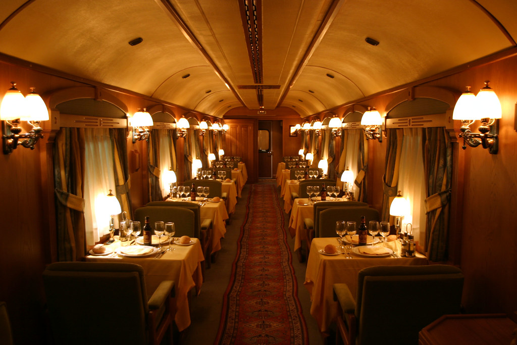 Luxury train trip